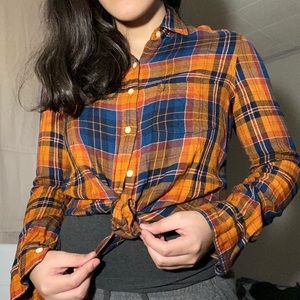 Plaid Flannel Shirt